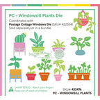 Waffle Flower Postage Collage Windowsill Plants Dies 422476 layering guide