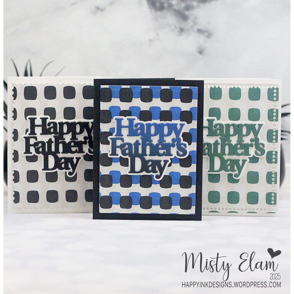 Waffle Flower Puffy Squares Stencil 421307 father's day | color-code:ALT01