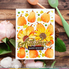 Waffle Flower Pumpkin Patch Coloring Stencils 421843 warm wishes
