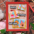 Waffle Flower Quick Greetings Clear Stamps 422229 birthday