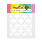 Waffle Flower Quilted Squares Texture Die and Stencil Set product image 2