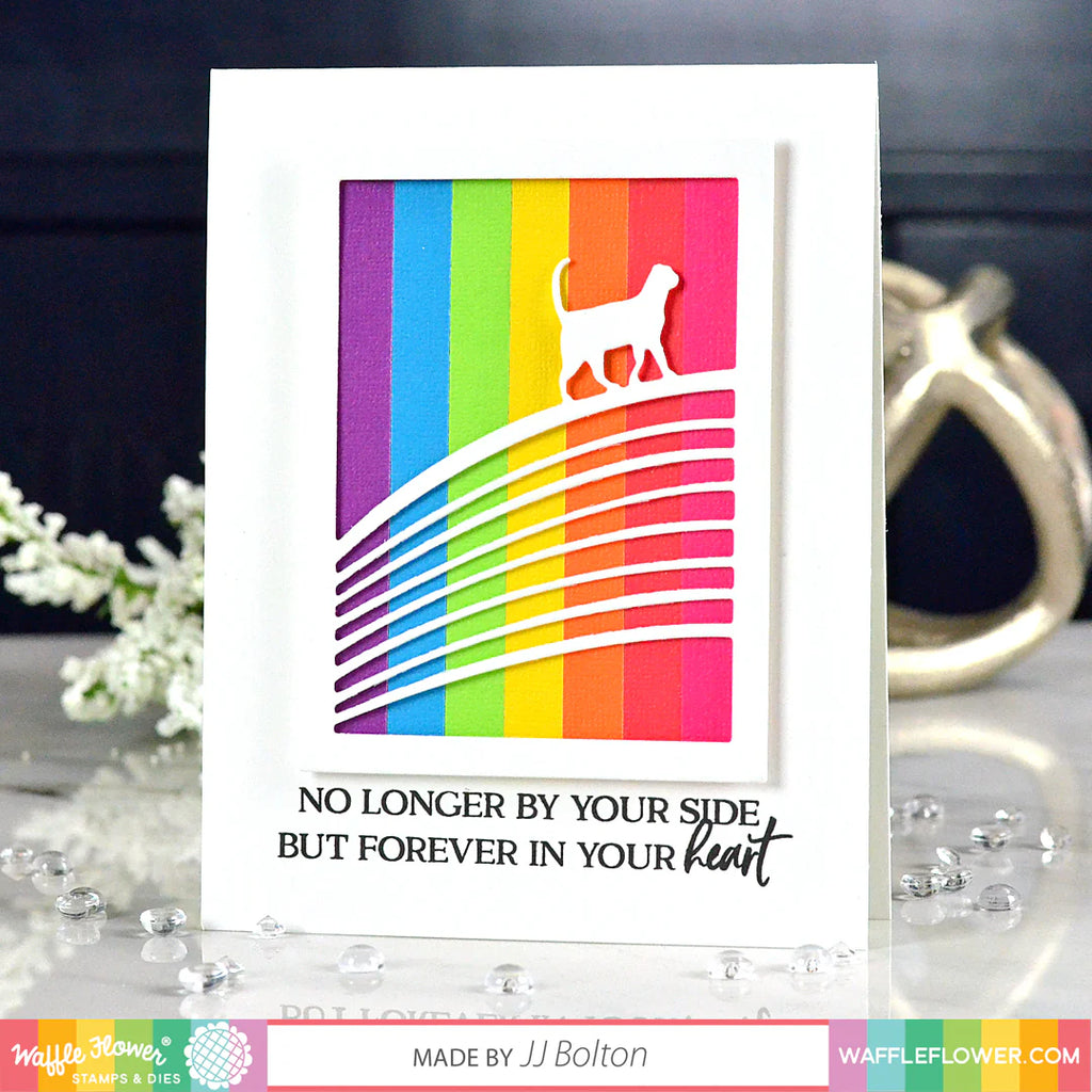 Waffle Flower Rainbow Bridge Cat Die 310278 forever