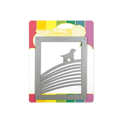 Waffle Flower Rainbow Bridge Clear Stamp and Dies Set wfc238 product image 3