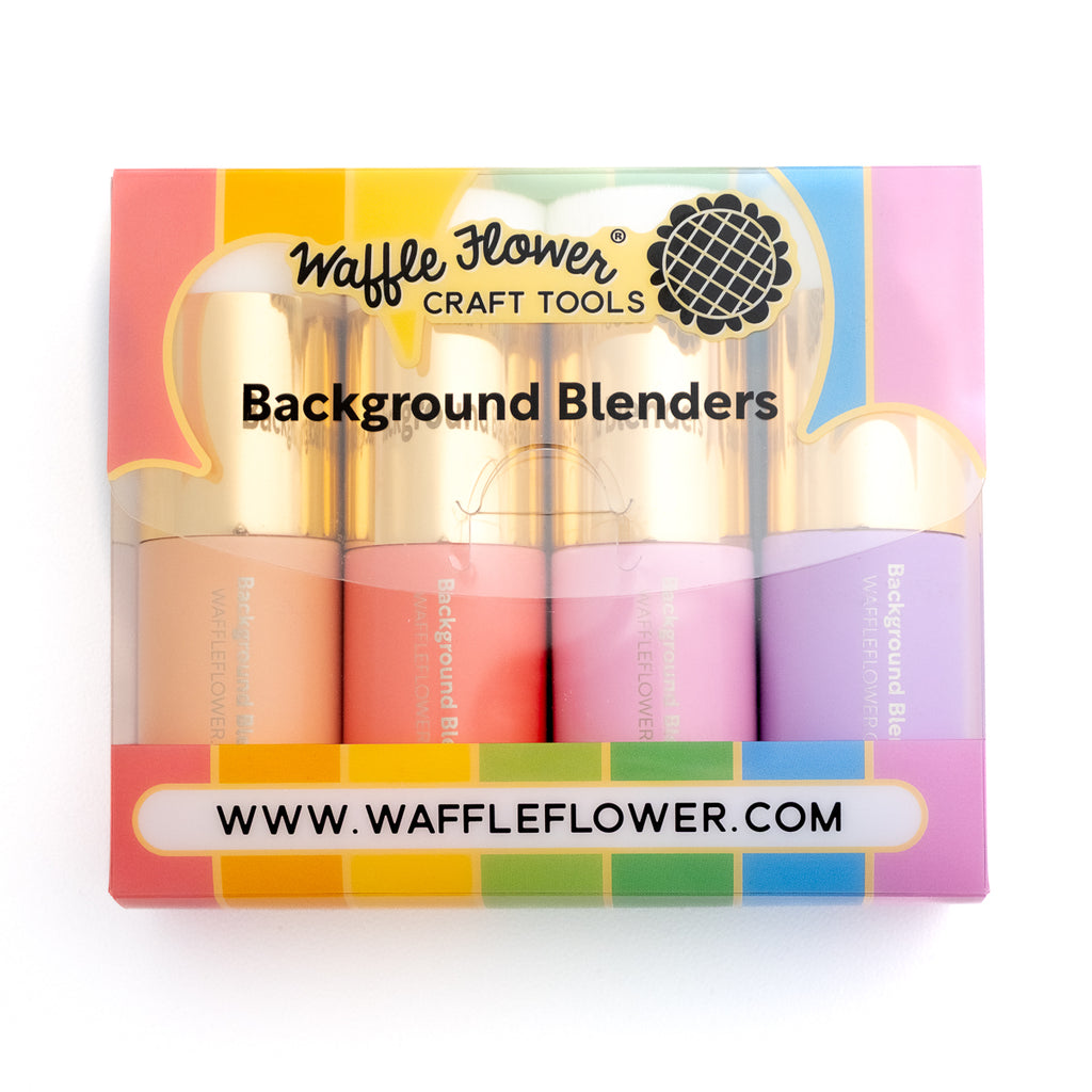 Waffle Flower Reds Background Blender Brushes wft063
