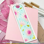 Waffle Flower Round Bookmark Hot Foil Plates 421560
