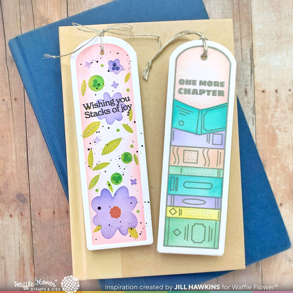 Waffle Flower Round Critter Bookmark Stencils 421578