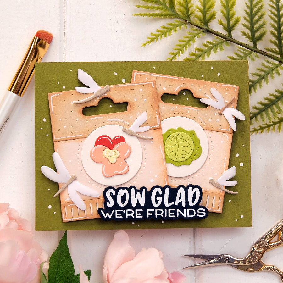 Waffle Flower Seed Packet Dies 422493 friends