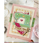 Waffle Flower Sew Fun Dies 422033 thank you