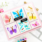 Waffle Flower Shader Brush 1+ Rainbow Pack wft051 butterflies | color-code:ALT01