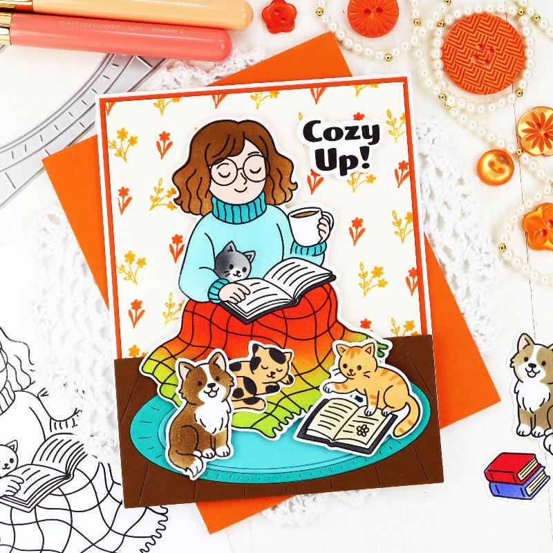 Waffle Flower Simple Joy Clear Stamps 422341 animals