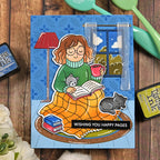 Waffle Flower Simple Joy Matching Dies 422342 cats