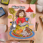 Waffle Flower Simple Joy Matching Dies 422342 miss you