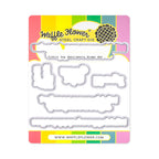 Waffle Flower Simple Joy Sentiments Clear Stamp and Die Set image 2