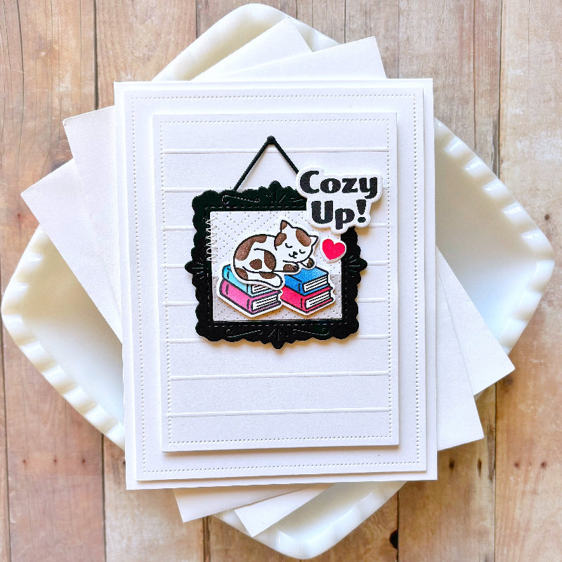 Waffle Flower Simple Joy Sentiments Matching Dies 422346 books