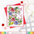 Waffle Flower Simple Stems Dies 420584 congrats