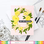Waffle Flower Simple Stems Dies 420584 yellow flowers