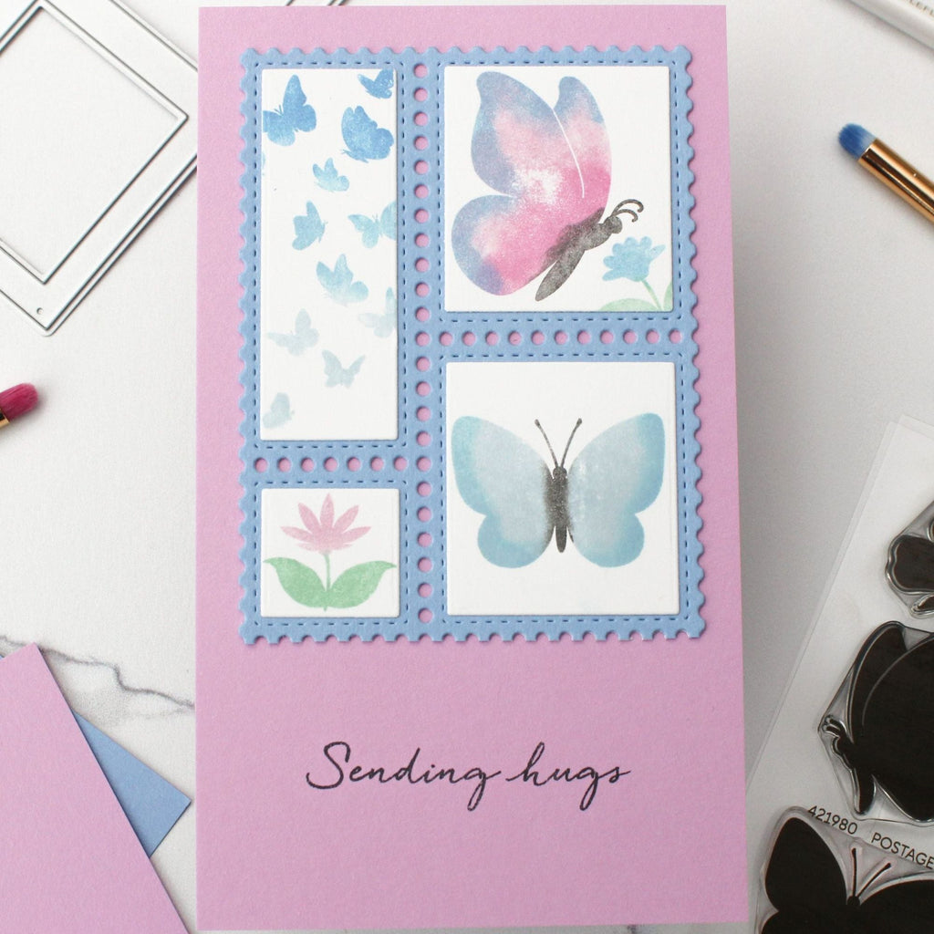 Waffle Flower Simply Said Clear Stamps 421999 butterflies