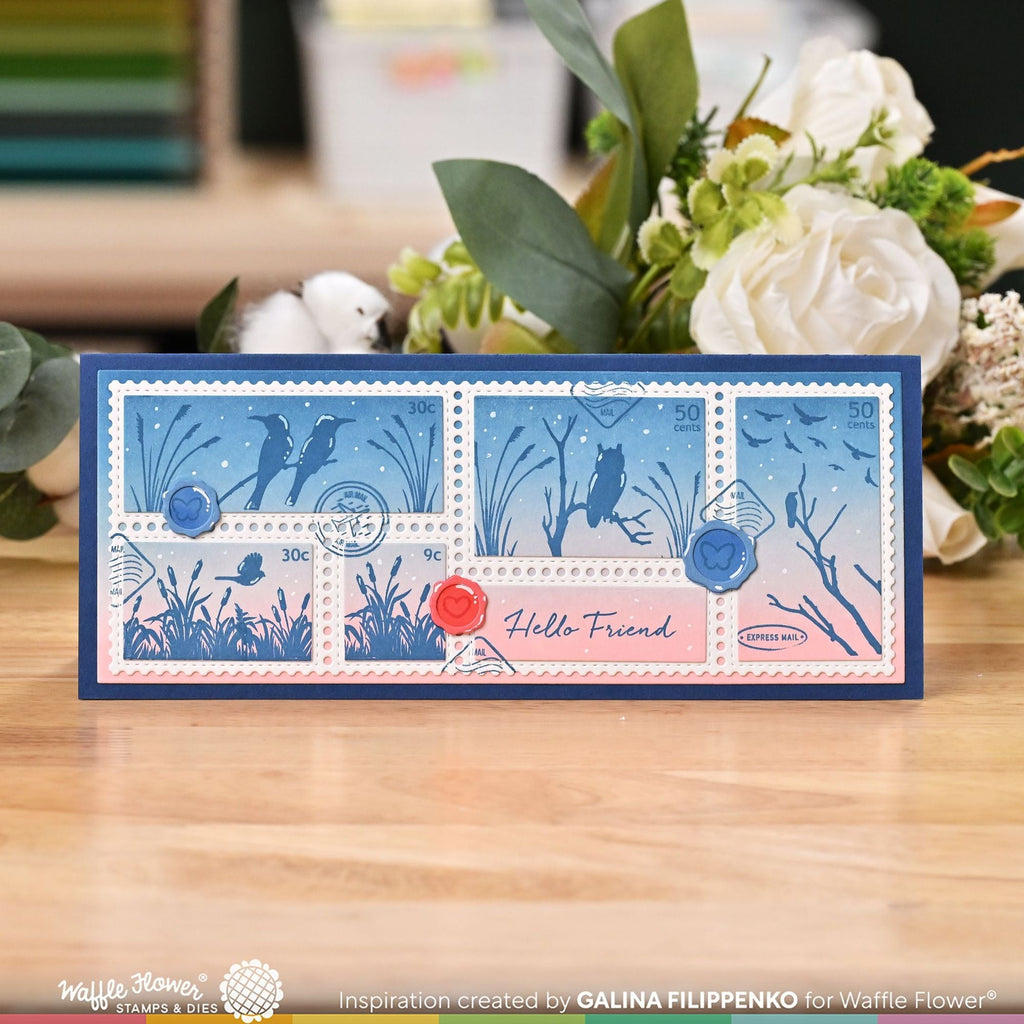 Waffle Flower Simply Said Clear Stamps 421999 nature