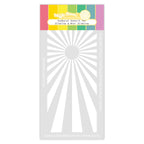 Waffle Flower Slimline and Mini Slimline Sunburst Stencil 422515