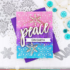 Waffle Flower Small Snowflake Die wfg2411 peace