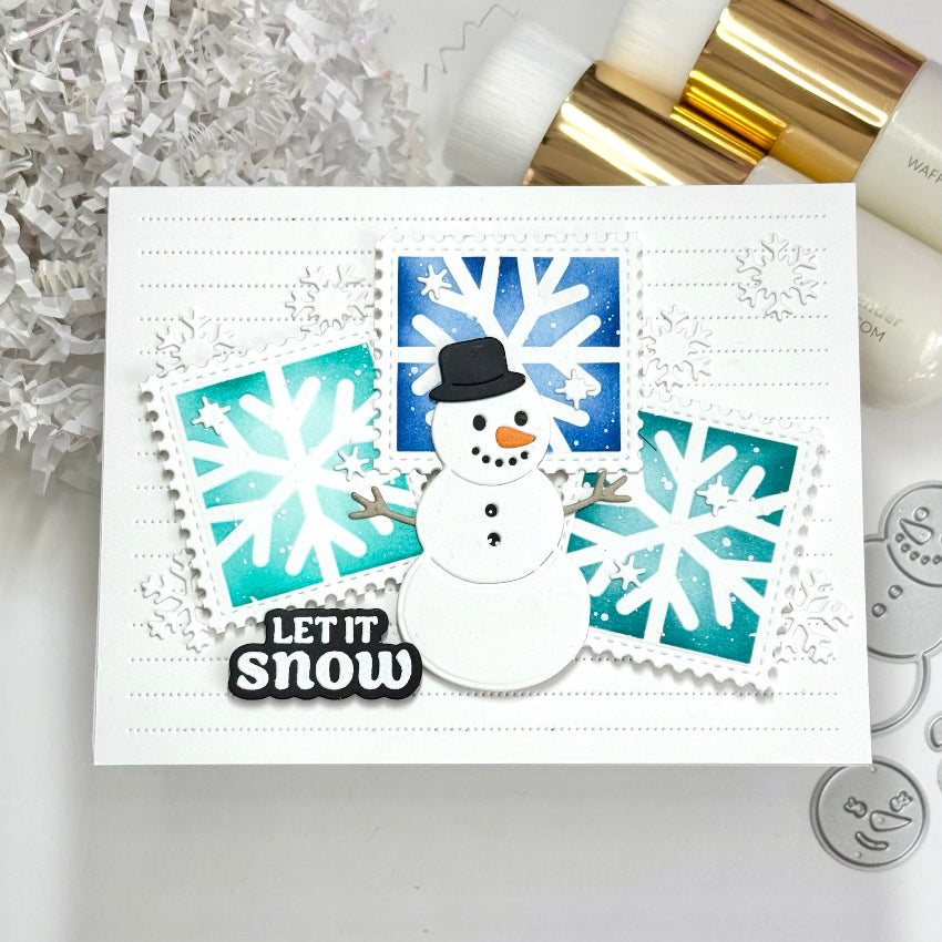 Waffle Flower Snow Fun Dies 422274 snow