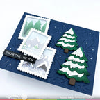 Waffle Flower Snowcapped Tree Dies 421882 snow