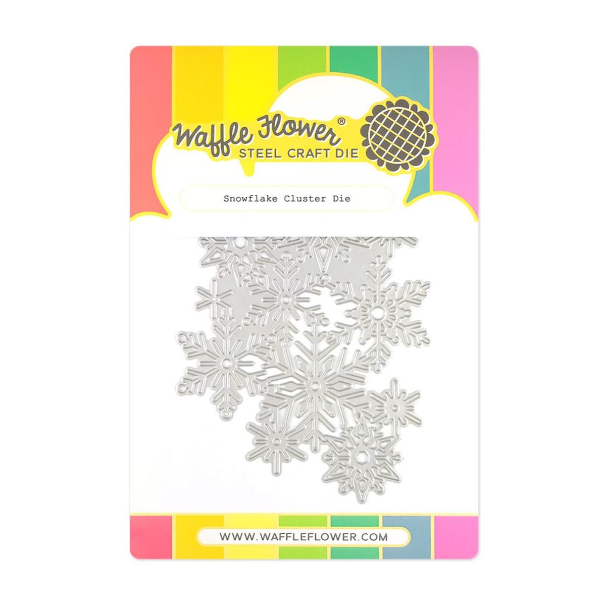 Waffle Flower Snowflake Cluster Die 421887