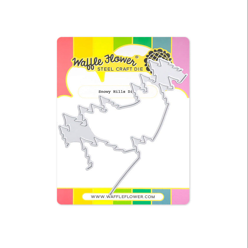 Waffle Flower Snowy Hills Die 422283
