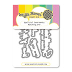Waffle Flower Spellcial Sentiments Matching Dies 422612
