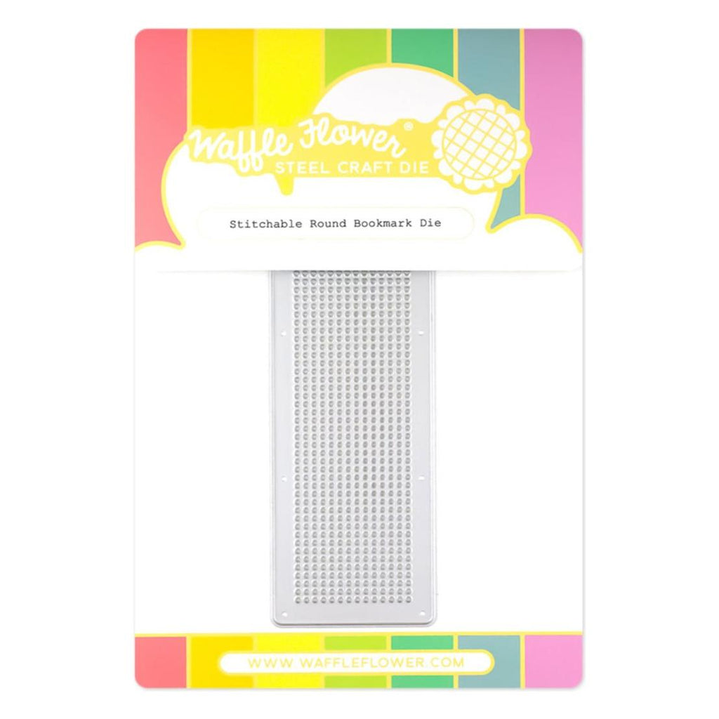 Waffle Flower Stitchable Round Bookmark Die 421824