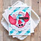 Waffle Flower Subsentiments Bubbly Diecuts scp281 lobster