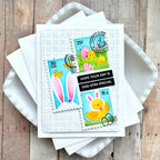 Waffle Flower Subsentiments Egg Hunt Diecuts scp278 bunny ears