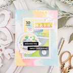Waffle Flower Subsentiments Seeds Diecuts scp283 pastel watercolor