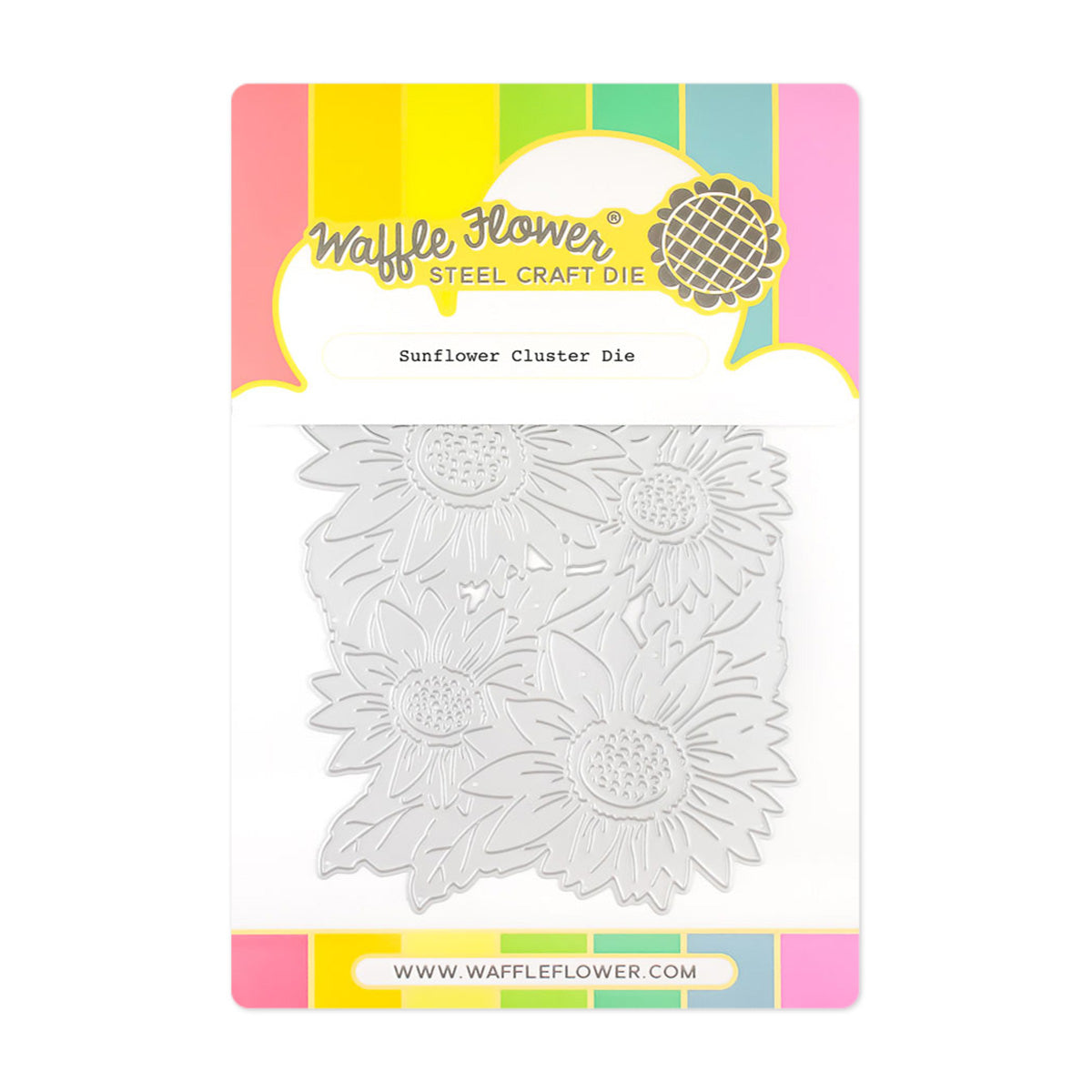 Waffle Flower Sunflower Cluster Die 421867