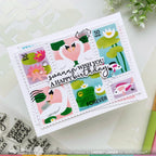 Waffle Flower Swanderful Clear Stamps 421903 happy birthday