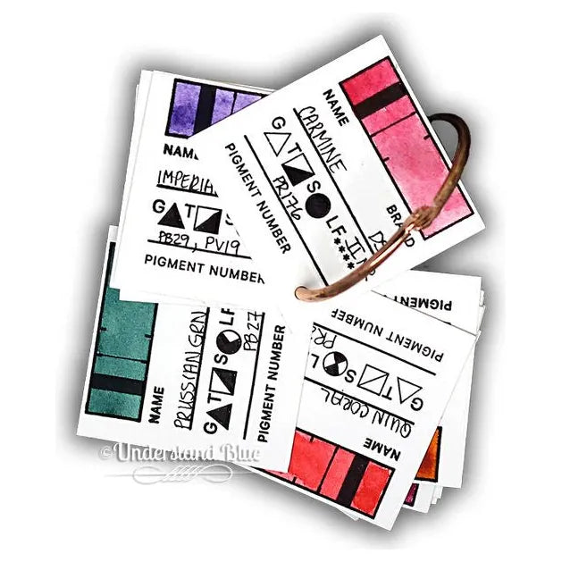 Waffle Flower Swatch Tag Clear Stamps 271197 product image 1