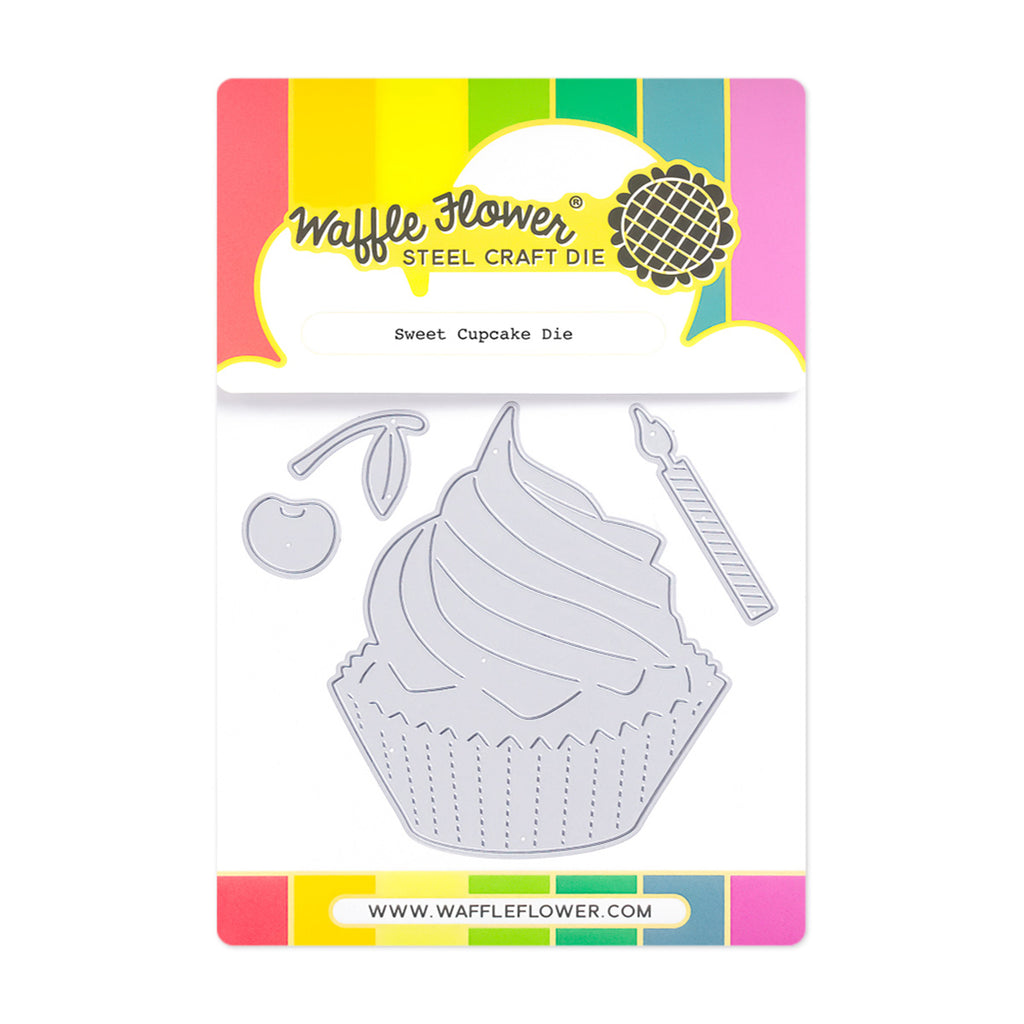 Waffle Flower Sweet Cupcake Dies 421964