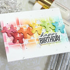 Waffle Flower Table Add-on Cake Dies 422256 dogs