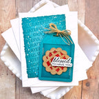 Waffle Flower Table Add-on Pie Dies 422238 blessed