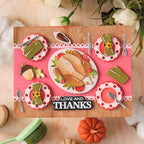 Waffle Flower Table Add on Turkey Dies 421863 thanks