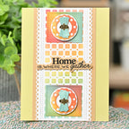 Waffle Flower Table Runner Pattern Stencil 422237 home