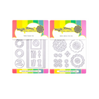 Waffle Flower Table Runner and Add-on Pie Die Set
