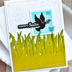 Waffle Flower Tall Grass Die 422370 happy easter