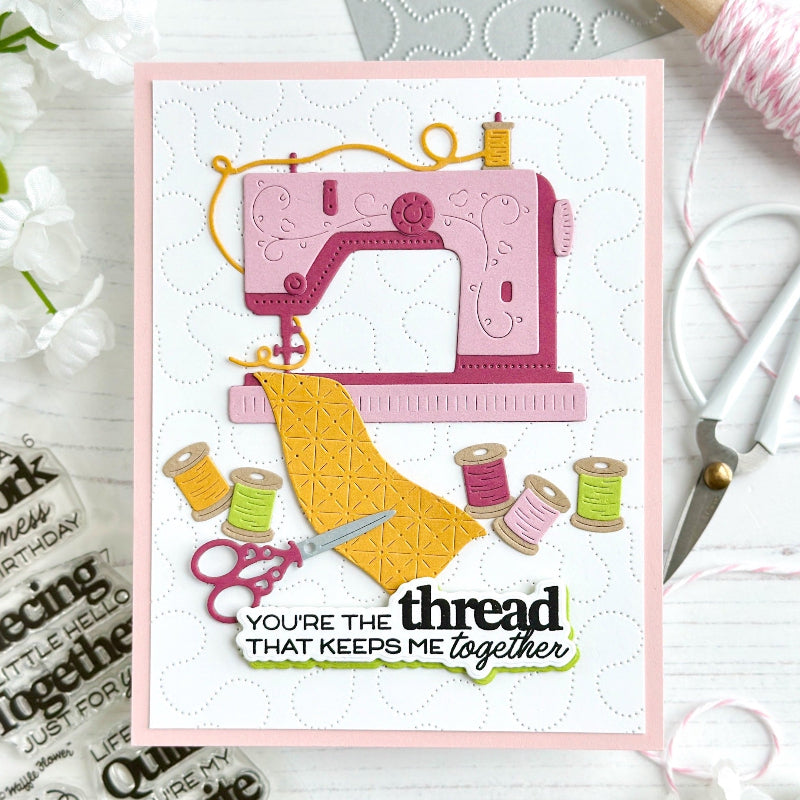 Waffle Flower Texture Die Set product image thread