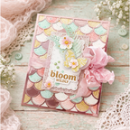 Waffle Flower Truly Deeply Sentiments Clear Stamp and Die Set butterfly