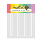 Waffle Flower Two Step Mixed Stripes Stencils 422085