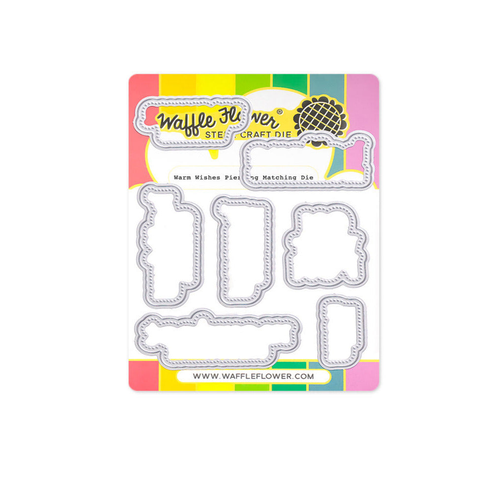 Waffle Flower Warm Wishes Clear Stamp and Die Set product image 2