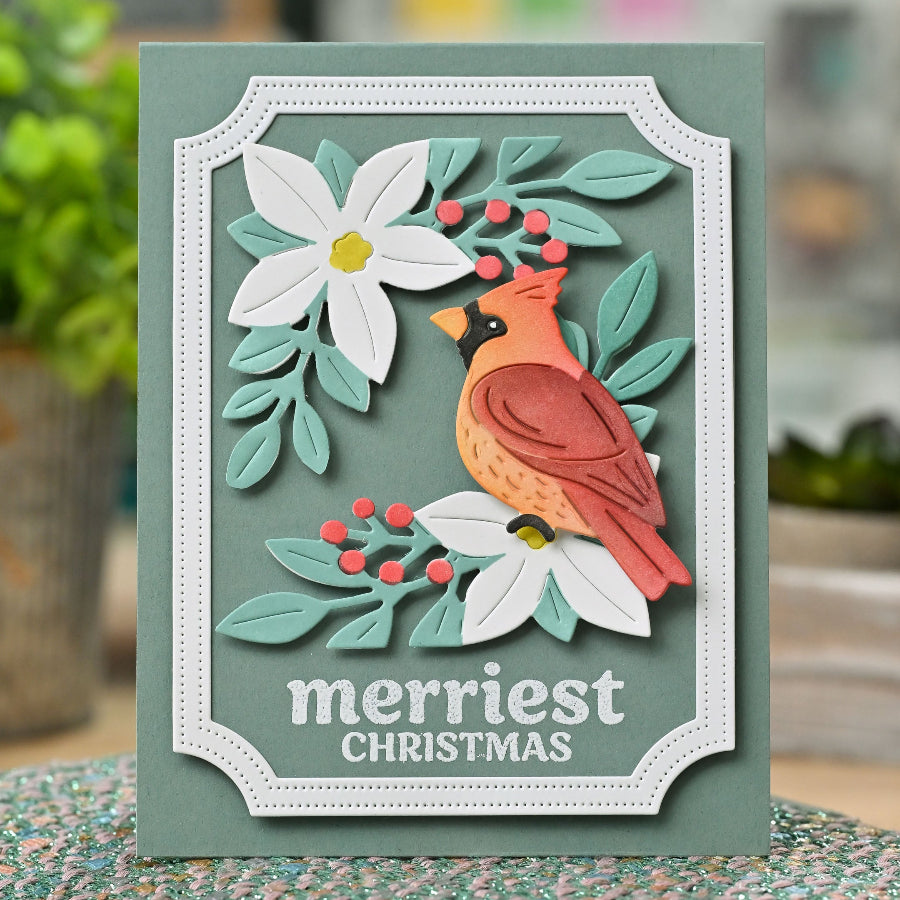 Waffle Flower Warm Wishes Clear Stamps 422131 christmas