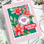 Waffle Flower Warm Wishes Clear Stamps 422131 warm wishes