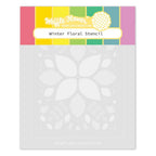 Waffle Flower Winter Floral Stencils 421755